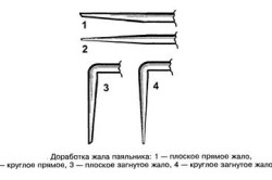 Доработка жала паяльника